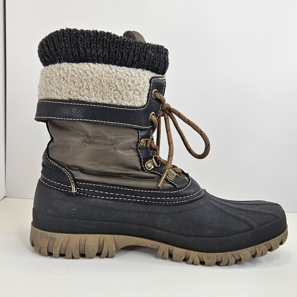 Cougar Storm Women's Lace Up Winter Ankle Boots Cozy Size 9